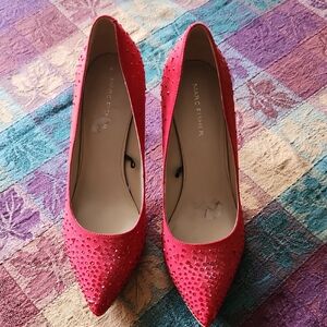 Marc Fisher Women's Sparkling Pink Heels